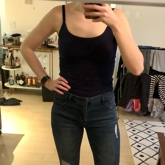 * FREE w/ bundle * Forever21 Navy Blue Cami - Picture 3 of 5
